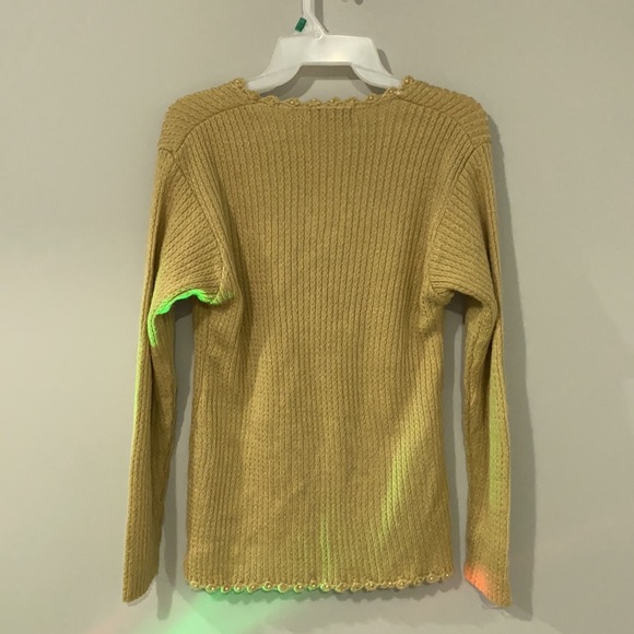 Never worn Cardigan with front knot and pearl detailing - Picture 2 of 3